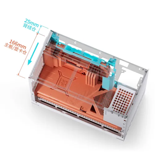 Case JONSBO D32 PRO Black | M-ATX | Mini Tower | VGA 365mm
